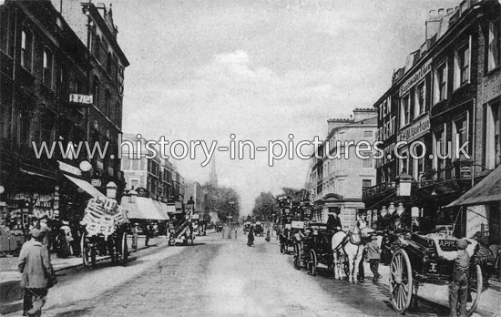 Bishops Road, Bayswater, London. c.1904.
